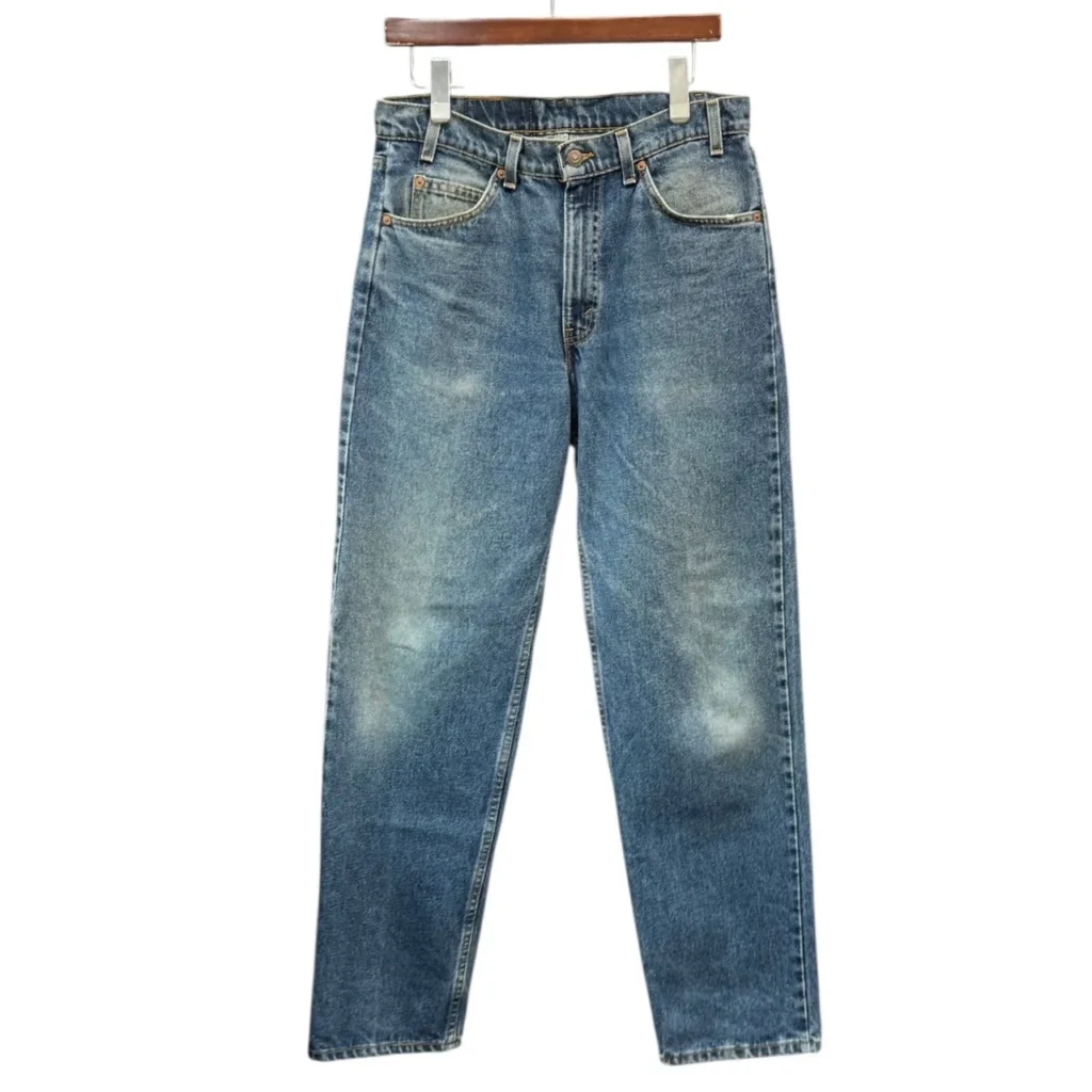Levi's リーバイス 90's MADE IN USA 550 RELAXED FIT テーパードデニムパンツ 33 インディゴ