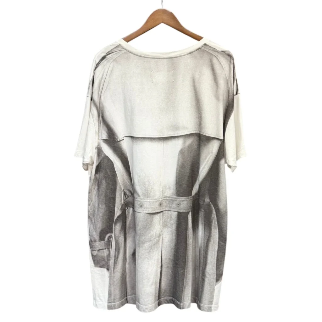 Maison Margiela メゾンマルジェラ 18AW 転写プリントオーバーサイズTシャツ トロンプルイユ S29GC0225 XS ホワイト 買取実績