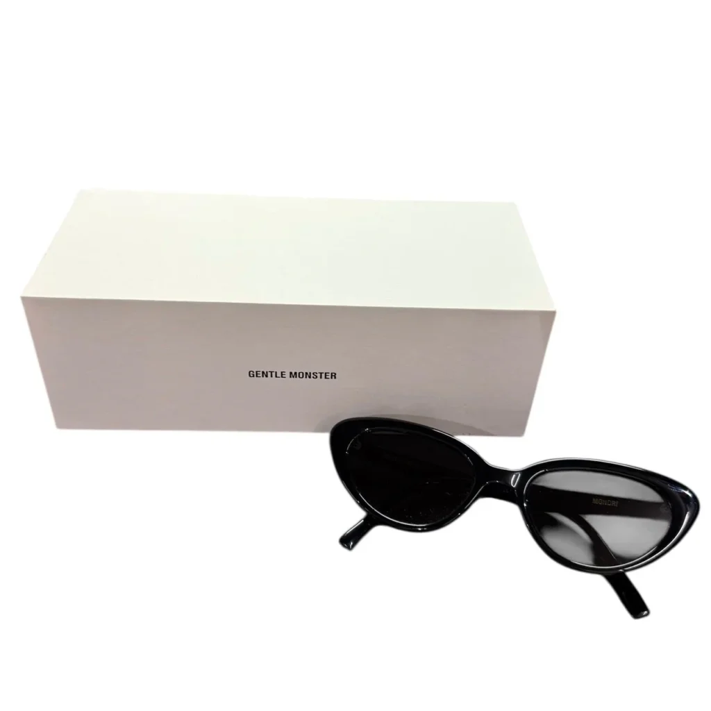 GENTLE MONSTER ジェントルモンスター MONDRI-01 サングラス ブラック 付属品完備