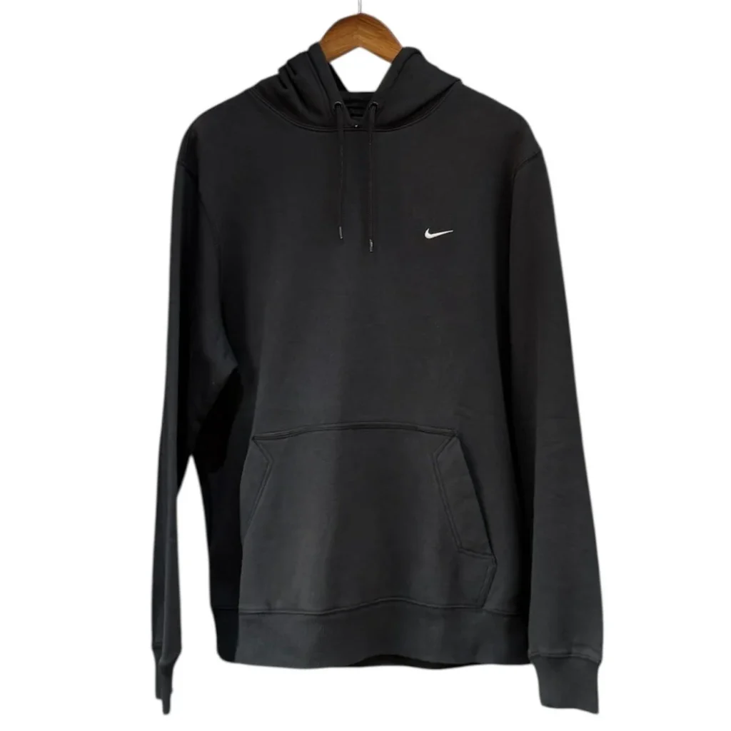 NIKE ナイキ ロゴ刺繍プルオーバーパーカー 341572-010 XL ブラック