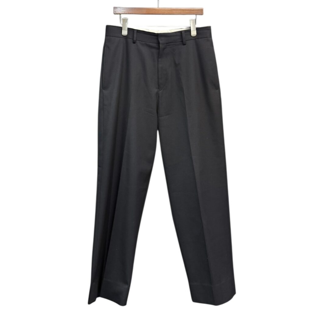 A.PRESSE アプレッセ 24SS Covert Cloth Trousers レザーパイピングスラックスパンツ 24SAP-04-18H 3 ブラック 買取実績