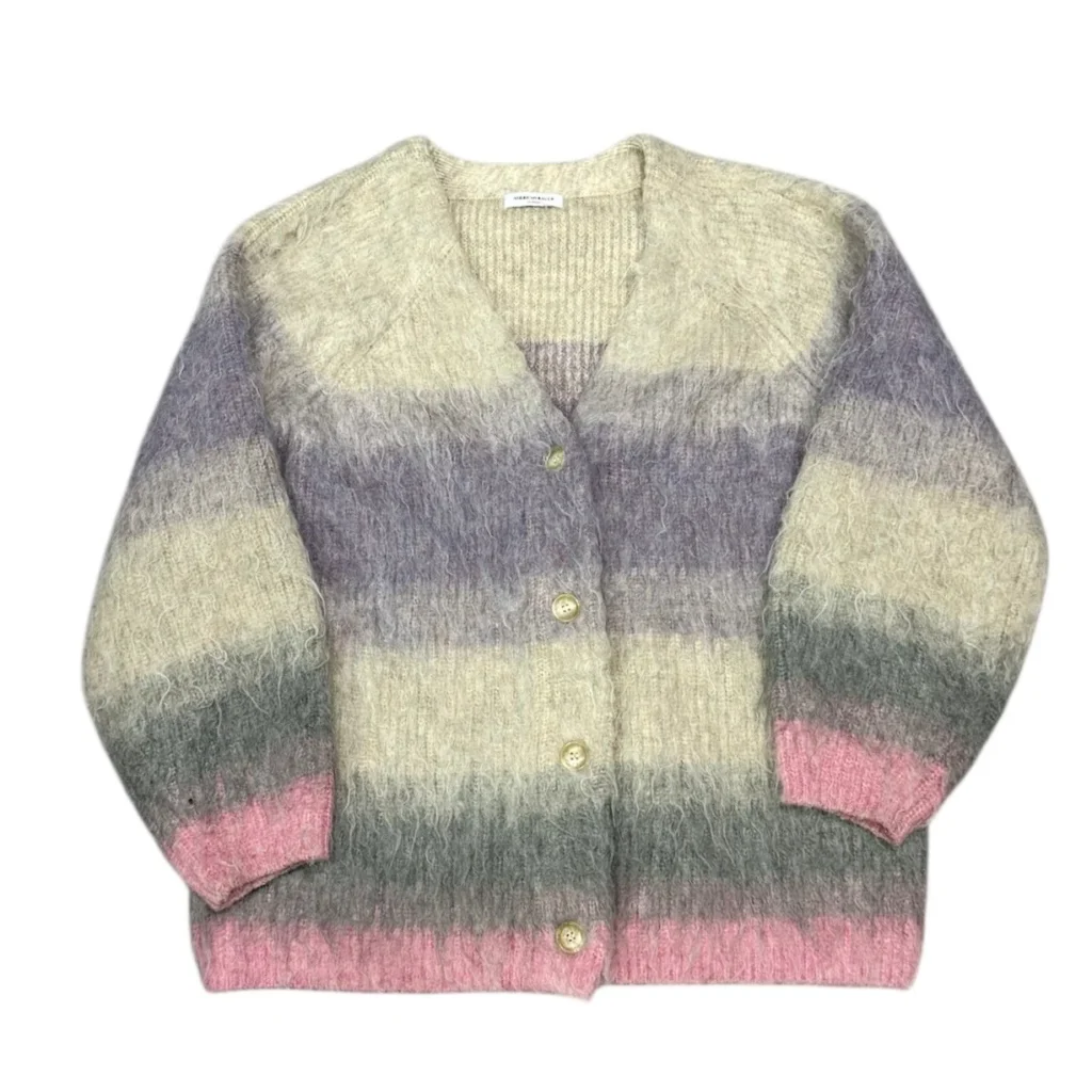 AMERICAN RAG CIE アメリカンラグシー シャギーグラデーションニットカーディガン AO32-227097 F ミックス