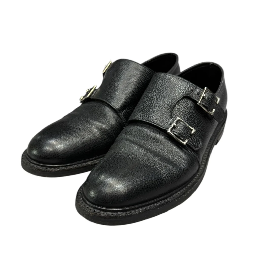 JOHN LOBB MORVAL ダブルモンク 黒 ジョンロブ JOHN LOBB ジョンロブMORVAL ダブルモンク