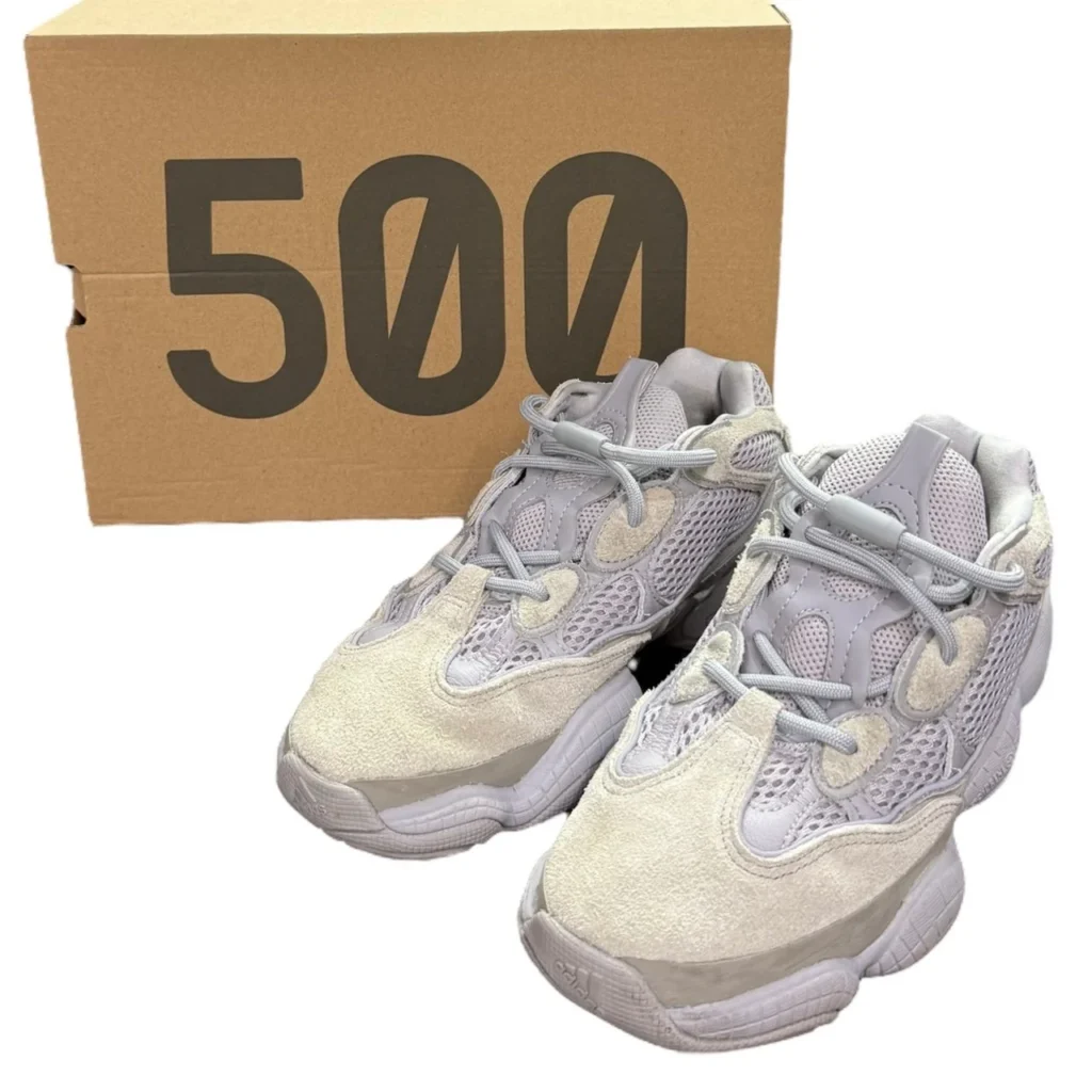 adidas YEEZY 500 STONE SALT アディダス イージー ローカットスニーカー IE4783 24.5cm グレー