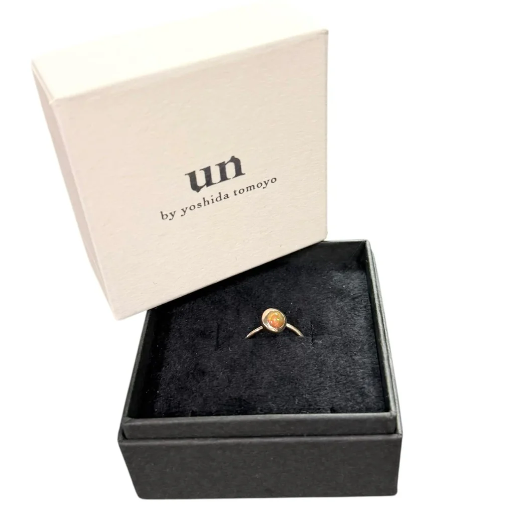 un by yoshida tomoyo アンバイトモヨヨシダ Limited edition-undone002-Ring リング 11号 ゴールド
