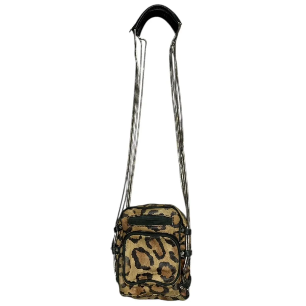 Alexander Wang アレキサンダーワン Brenda ブレンダ レオパード柄カメラバッグ ショルダーバッグ イエロー