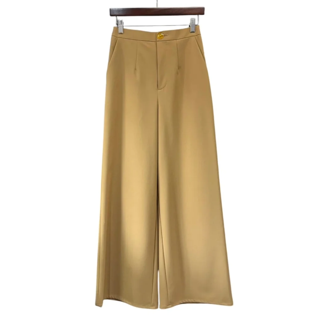 nagonstans ナゴンスタンス 24AW wide pants ワイドパンツ 470HA431-0830 M ベージュ