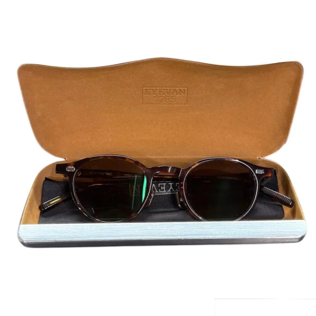 EYEVAN7285 アイヴァン 756 サングラス c301 44□22-145 べっ甲 度入り