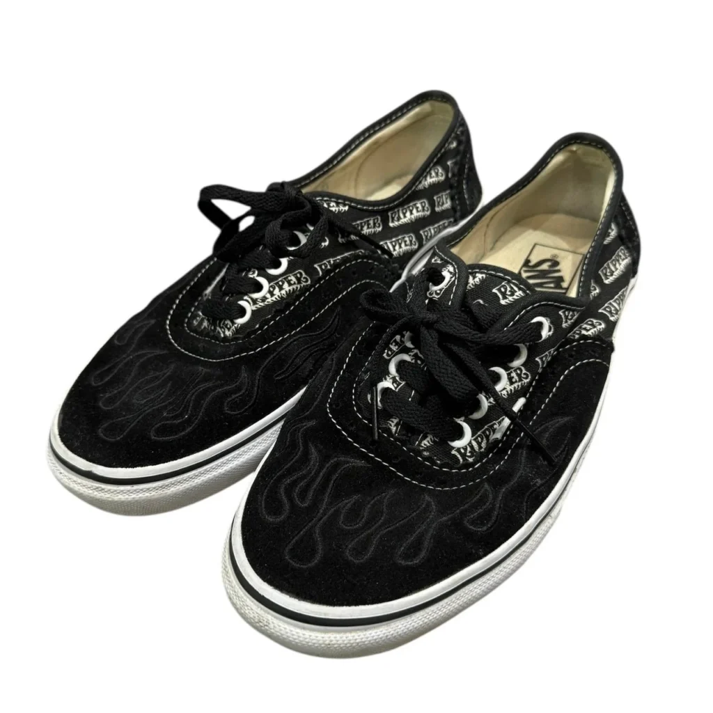 RIPPER MAGAZINE×VANS リッパー マガジン ヴァンズ 22SS AUTHENTIC V44CF ローカットスニーカー 27cm ブラック