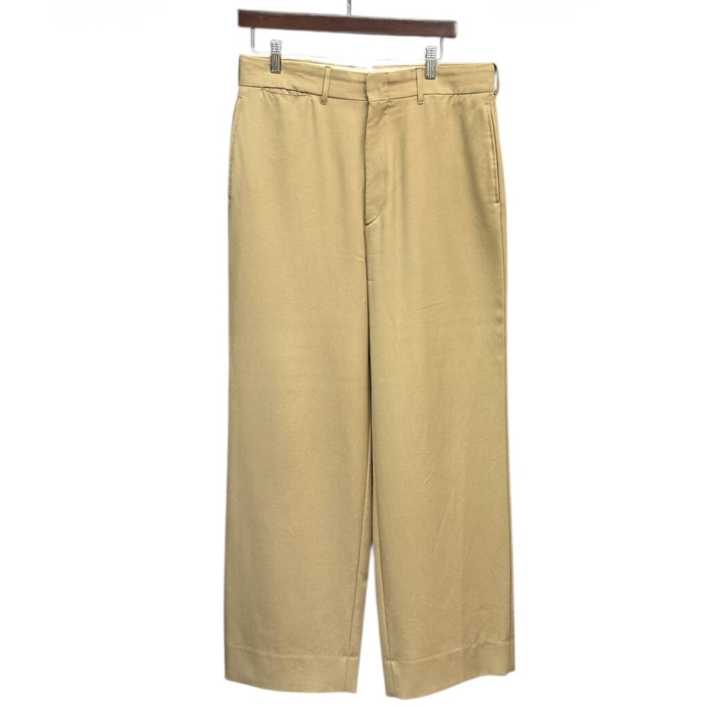 A.PRESSE アプレッセ 23AW Vintage Wool Trousers ウールスラックスパンツ 23AAP-04-23H 2 ベージュ 買取実績