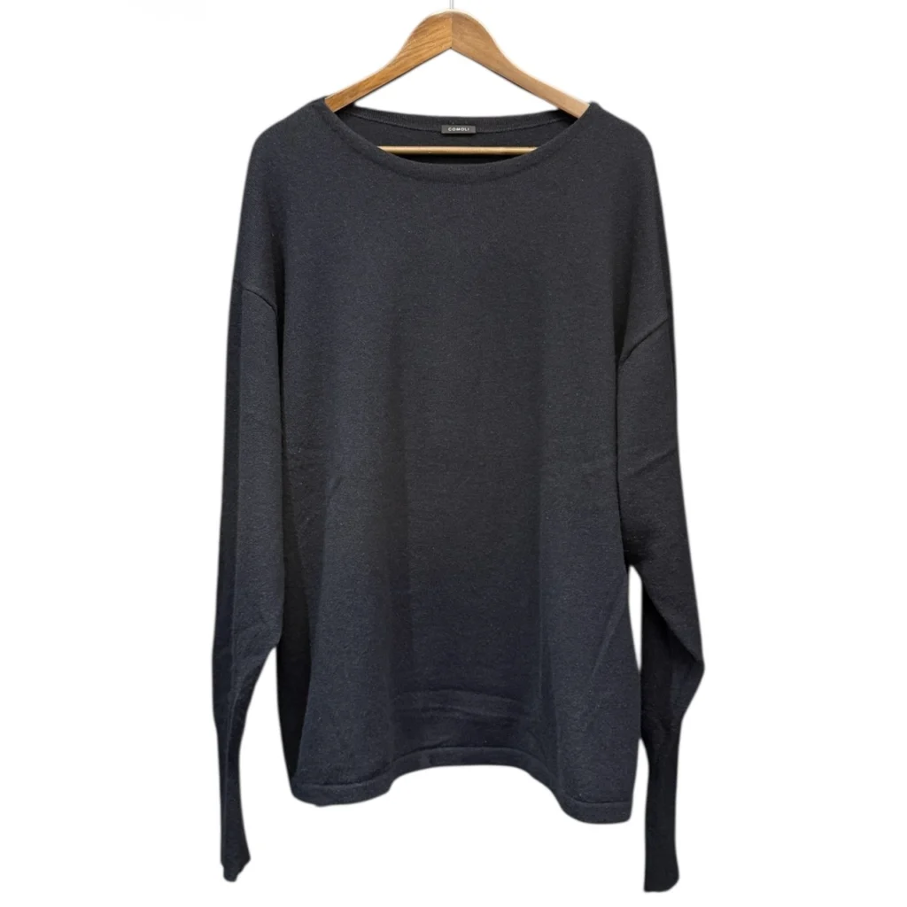 COMOLI コモリ 22AW カシミヤニット W03-06007 F ネイビー 買取実績