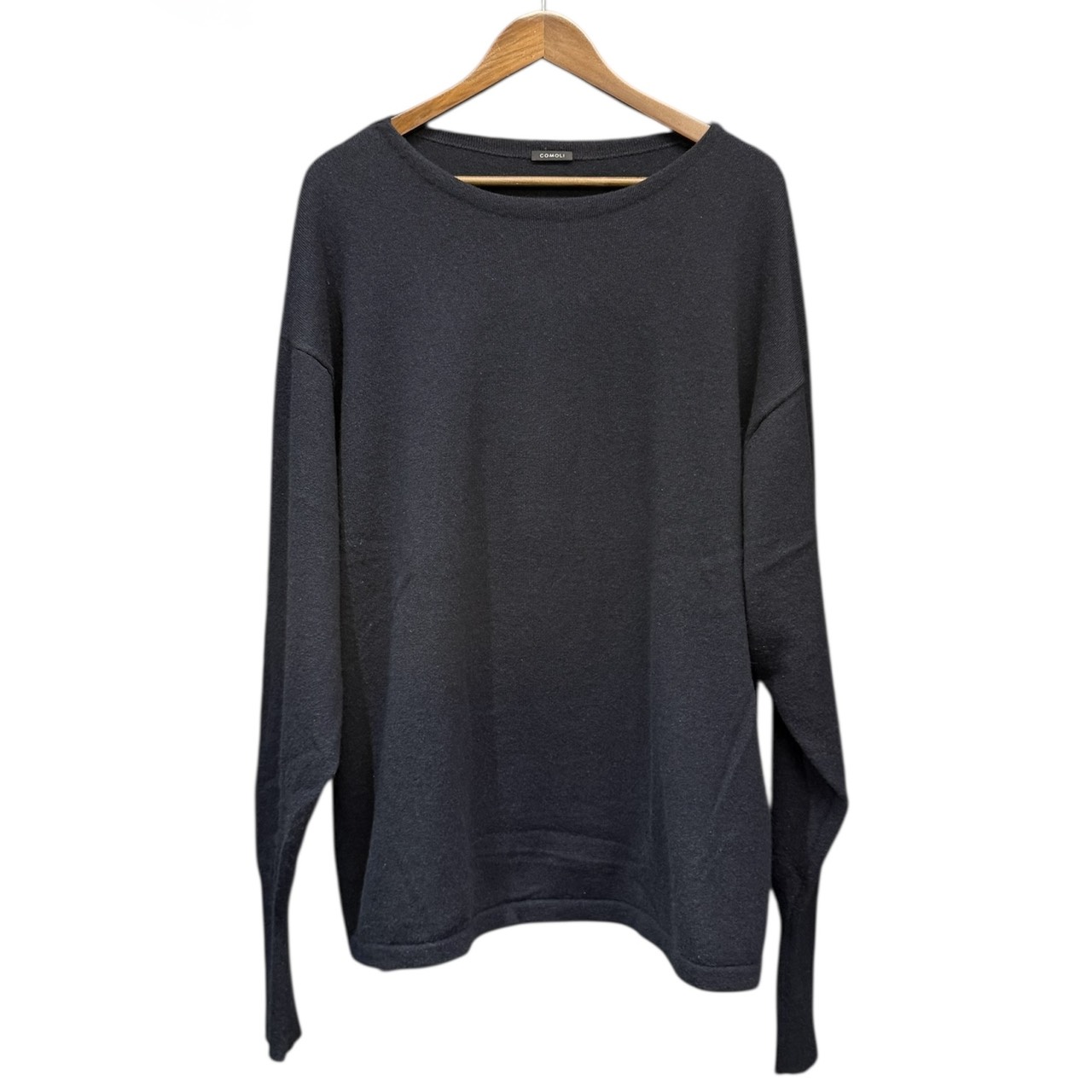 COMOLI コモリ 22AW カシミヤニット W03-06007 F ネイビー 買取実績