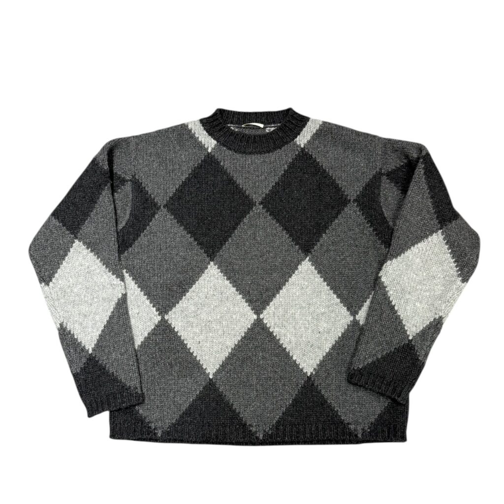 HEUGN ユーゲン 24AW CONRAD ARGYLE ウールアーガイルクルーネックニット KNITWEAR019 買取実績
