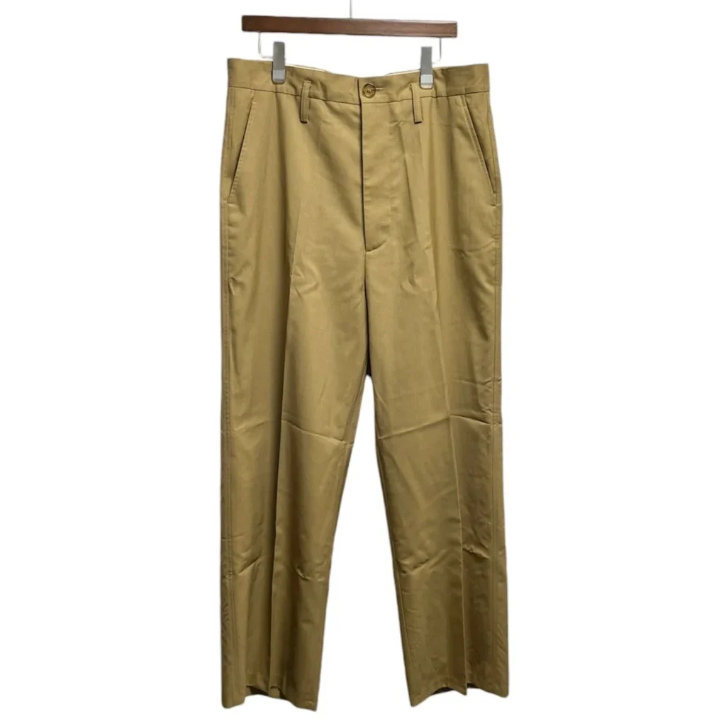 MARNI マルニ 18SS ウールトロピカルワイドスラックスパンツ 48 キャメル M05KA0087 80