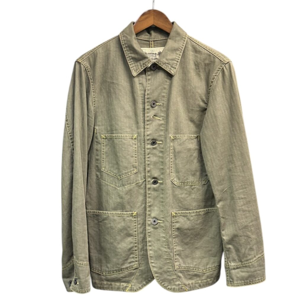 RRL ダブルアールエル 23SS リネンコットンワークジャケット R51-RE S カーキ 買取実績