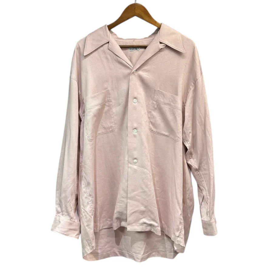 RAKINES ラキネス 25SS R×L Oxford Danny オープンカラーシャツ 13S25HN288S 2 ピンク