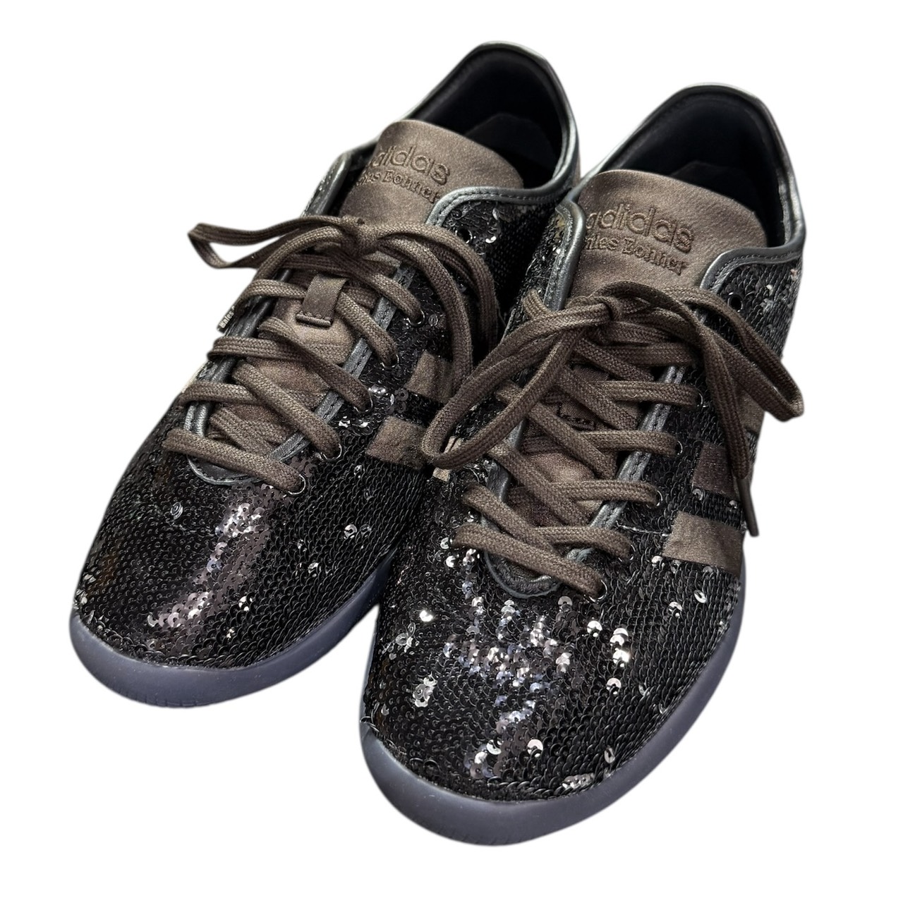 adidas×wales bonner アディダス ウェールズボナー 25SS KARINTHA LO SEQUIN スパンコールスニーカー JR0259 27cm ブラック 買取実績画像