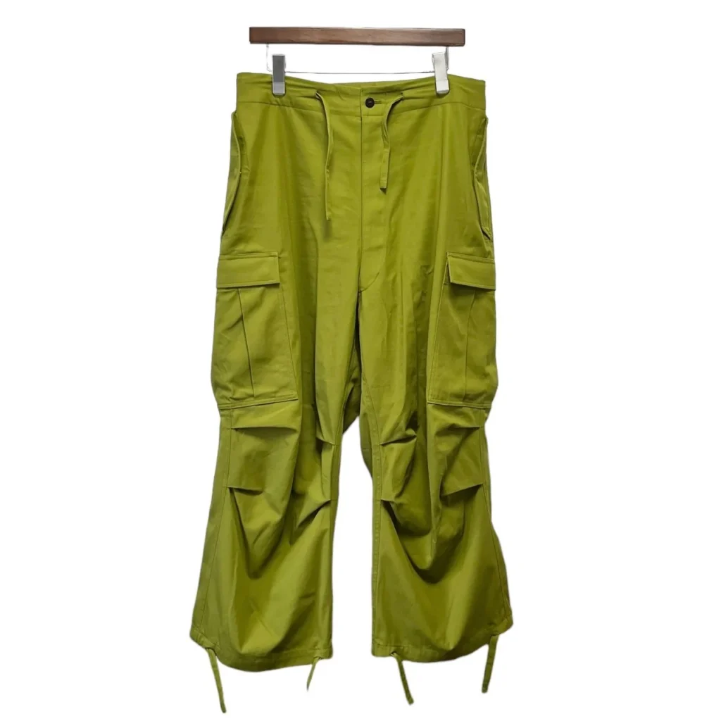 cale カル 22AW コットンギャバジンワイドカーゴパンツ C223F05P01 買取実績