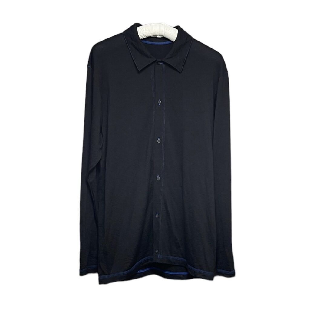 Cale カル 23SS ウォッシャブルウール天竺シャツカーディガン C231U02B02 買取実績画像