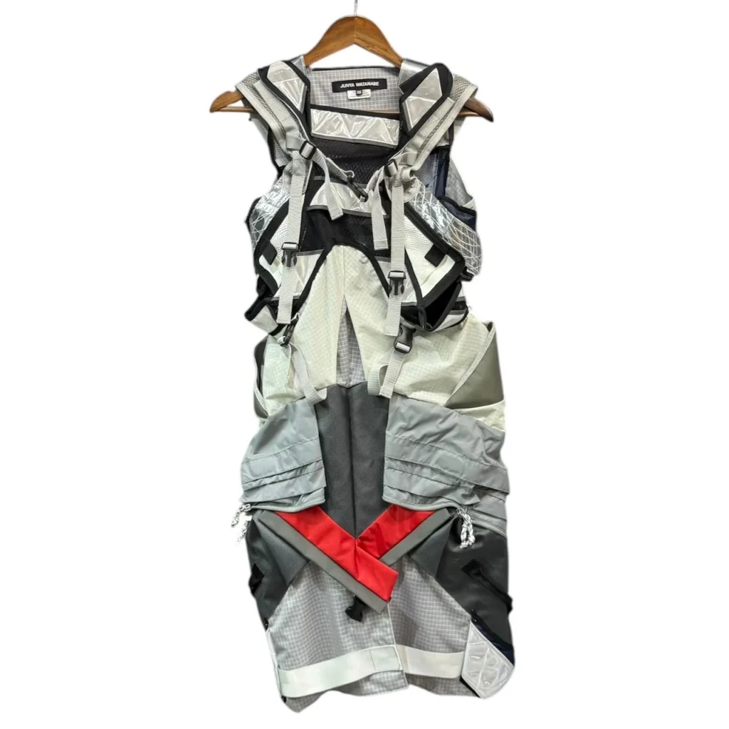 JUNYA WATANABE ジュンヤワタナベ 25SS バックパックカスタマイズドレスワンピース JO-O004 XS グレー 買取実績