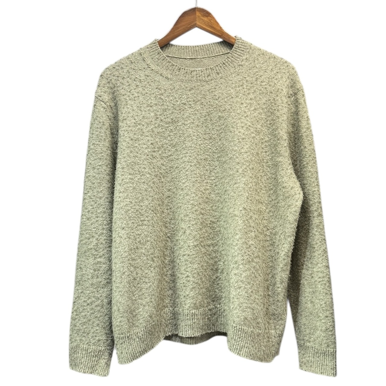 Maison Margiela メゾンマルジェラ 25SS シェットランドウールコットンピリングニットセーター S50HL0033 XS グリーン 買取実績