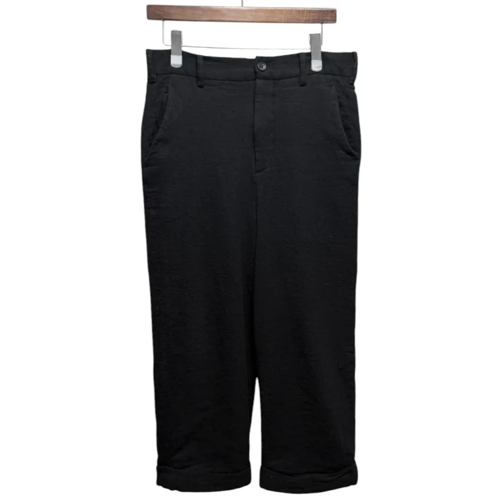 DIGAWEL ディガウェル 24AW Pants garment wash 製品洗い加工ソフトウールパンツ DWXB003 サイズ1 ブラック 買取実績画像
