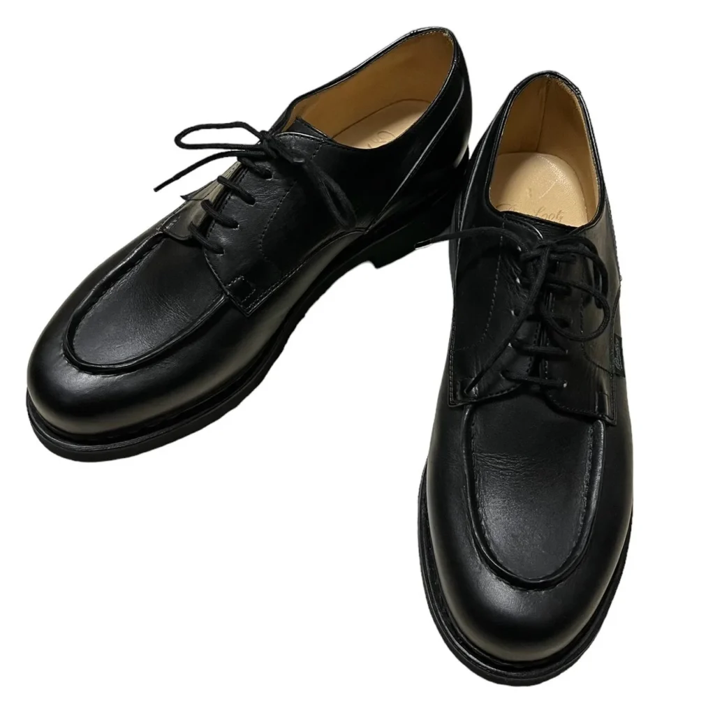 Paraboot パラブーツ CHAMBORD Uチップレザーシューズ 8 1/2 ブラック 買取実績