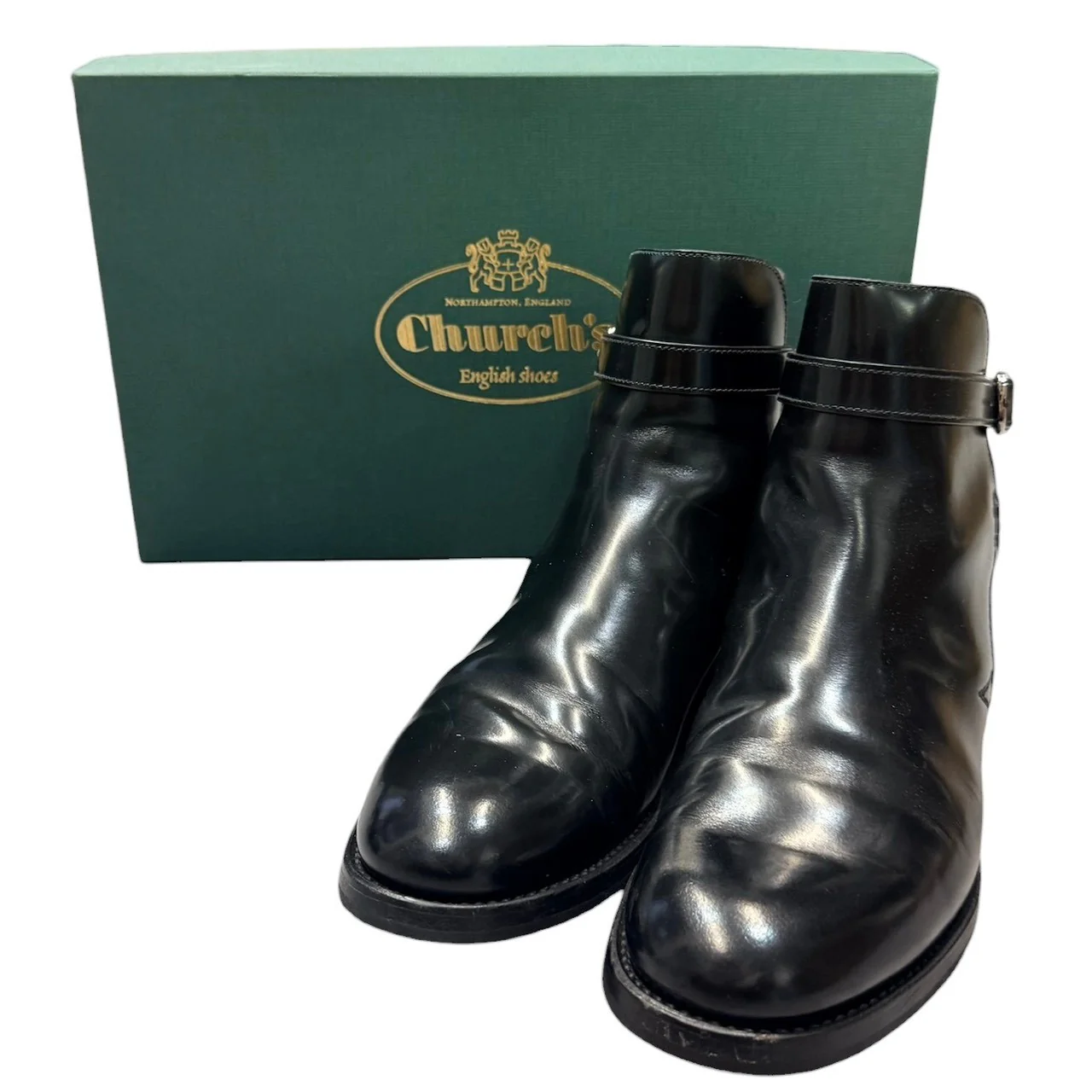 Church's チャーチ MERTHYR ジョッパーブーツ 36 ブラック 買取実績