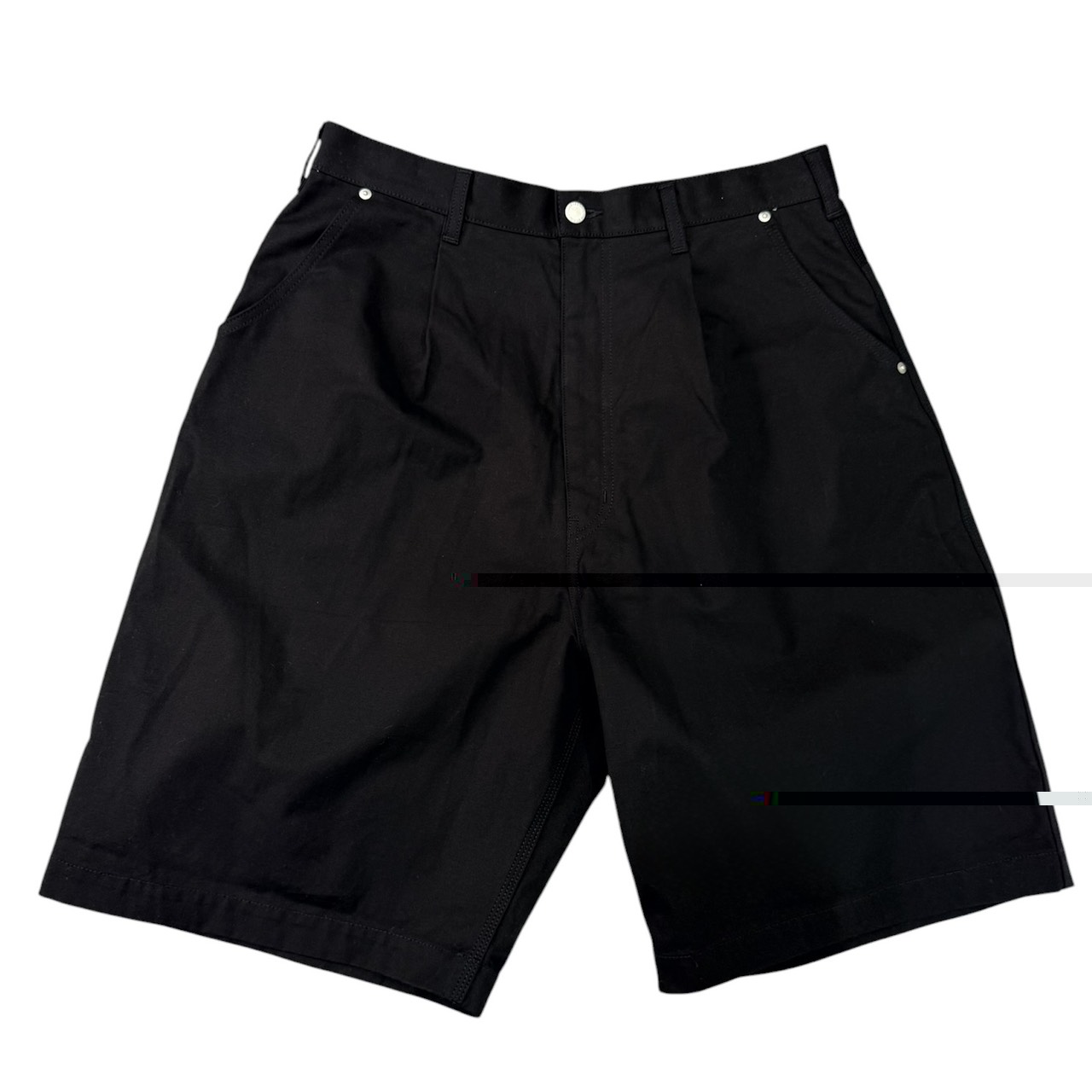 COMME des GARCONS HOMME コムデギャルソンオム 26SS コットンオックスタックショートパンツ HQ-P028 L ブラック 買取実績