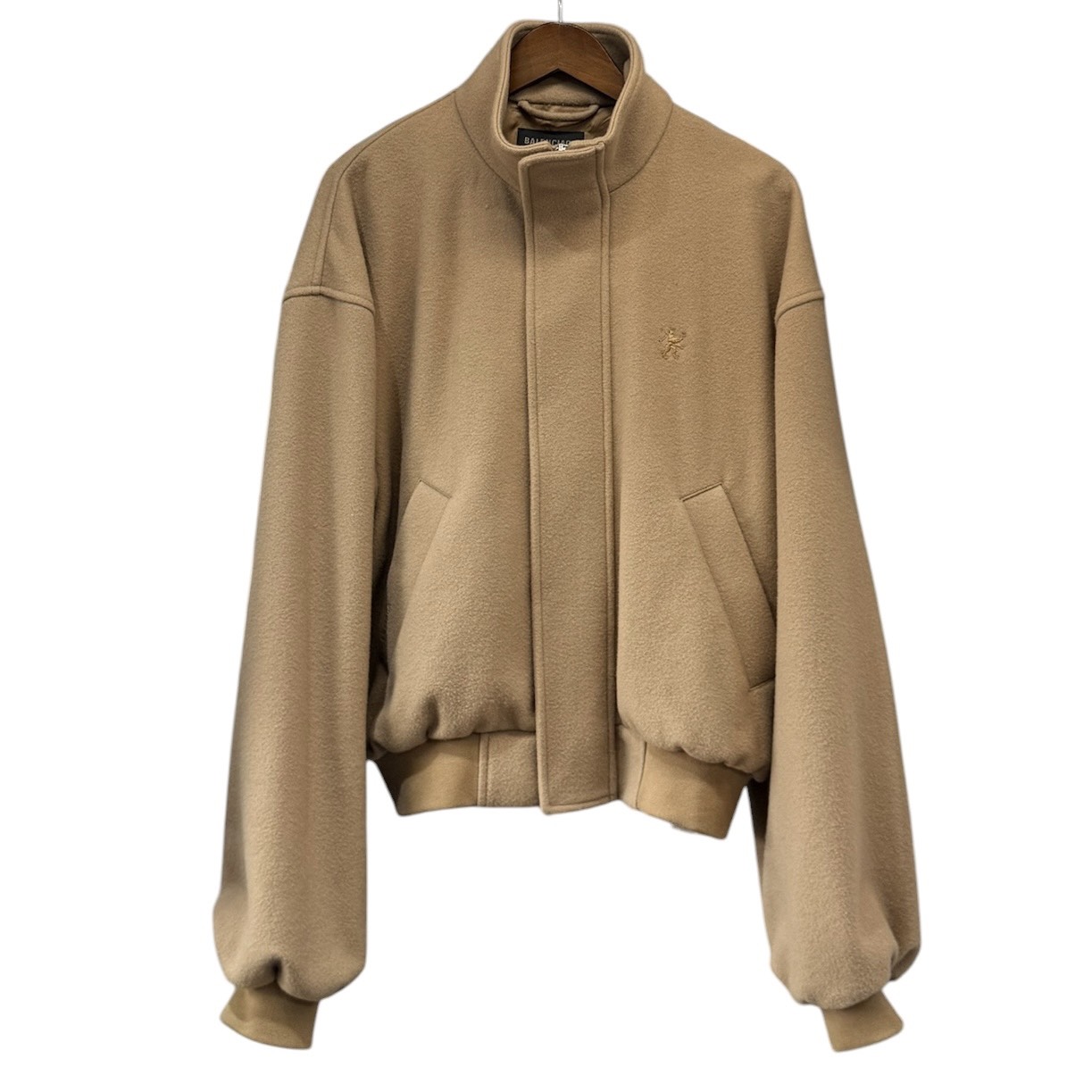 BALENCIAGA バレンシアガ 25AW Garde-Robe ウールブルゾン 850619 S キャメル 買取実績