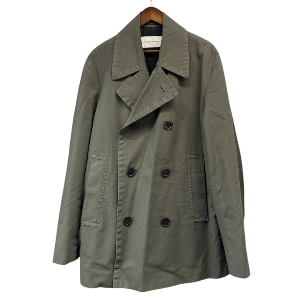 DRIES VAN NOTEN ドリスヴァンノッテン 24AW Razel コットンPコート L グレー 買取実績