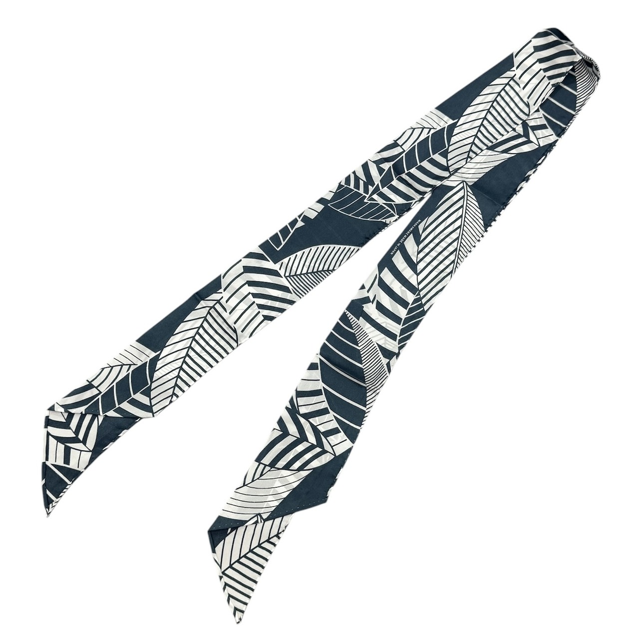 MARKAWARE マーカウェア 22AW BRATAC SILK KAWAMATA NARROW SCALF SHORT Leaf Bluegray ブラタク シルクナローショートスカーフ A22B-10AC01C F ブルー 買取実績