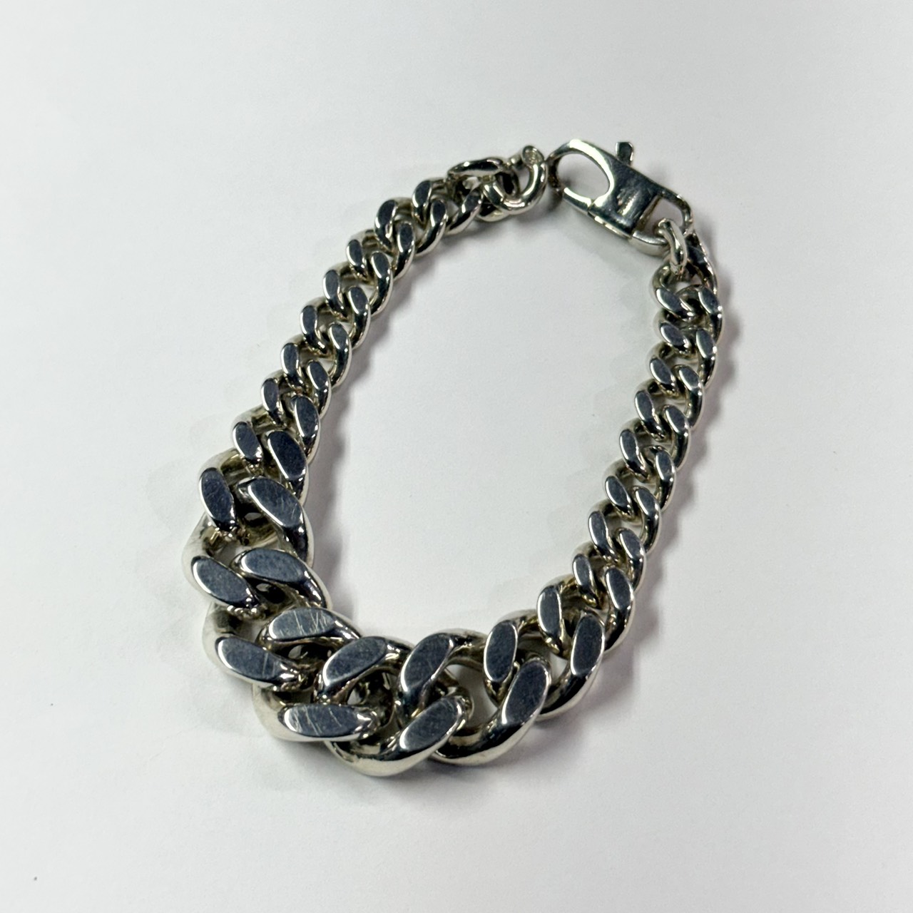 BUNNEY バニー Identity Link Chain S グラデーションチェーンブレスレット シルバー 買取実績
