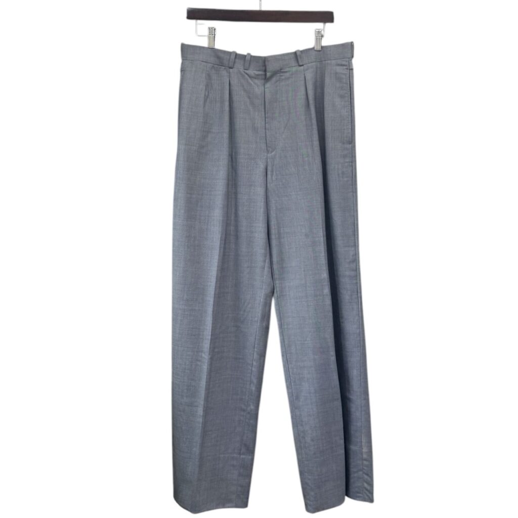 MAATEE&SONS マーティーアンドサンズ 25SS kakinohahanare別注 JEFFERY ジェフリー スラックスパンツ MTK5103-0205A 2 ブルーグレー 買取実績