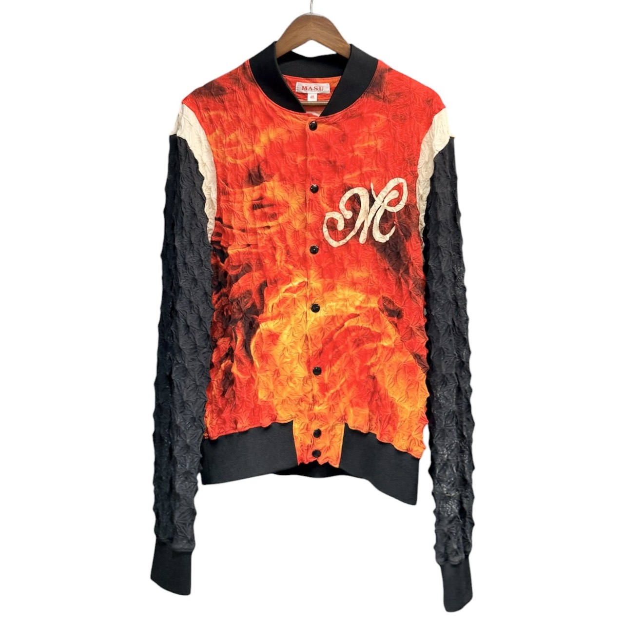 MASU エムエーエスユー 23SS SPIKY STADIUM JACKET スパイキースタジアムジャケット MMSS-BL0623 48 オレンジ 買取実績
